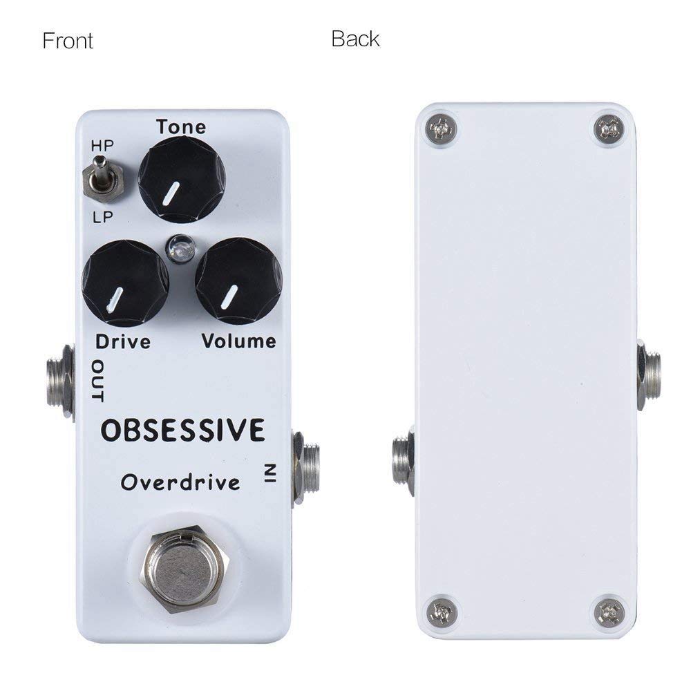 Mosky Audio Mini Obsessive Overdrive Effect Pedal True-Bypass alternate product view 6 — Slide 6 of 7