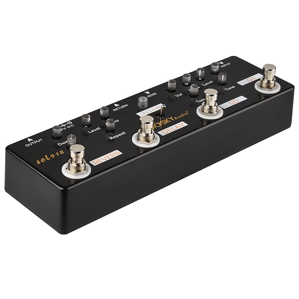 Mosky Audio SOL 918 5-in-1 Multi-Effects Pedal alternate product view 7 — Slide 7 of 7