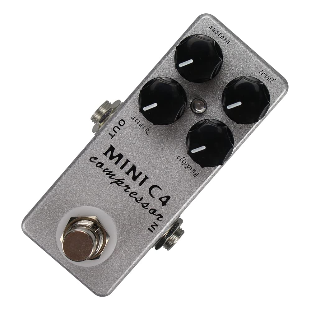 Mosky Audio Mini C4 Compressor Guitar Effect Pedal Metal Shell Pedal Effects True-Bypass alternate product view 7 — Slide 7 of 7