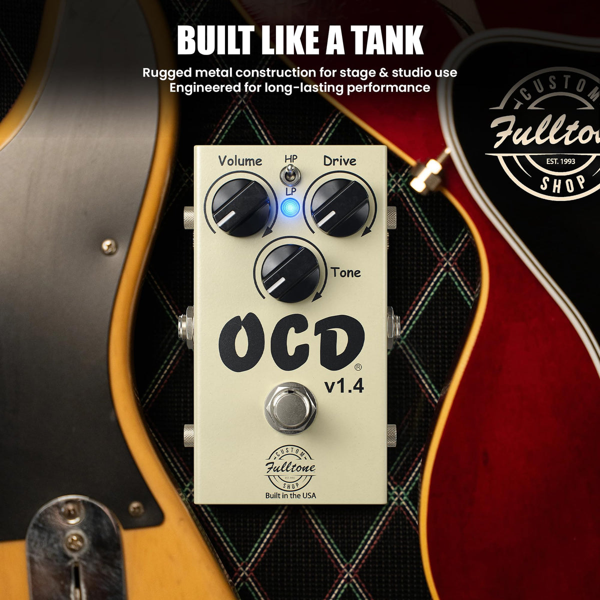 Fulltone OCD v1.4 Guitar Overdrive Pedal alternate product view 7 — Slide 7 of 8