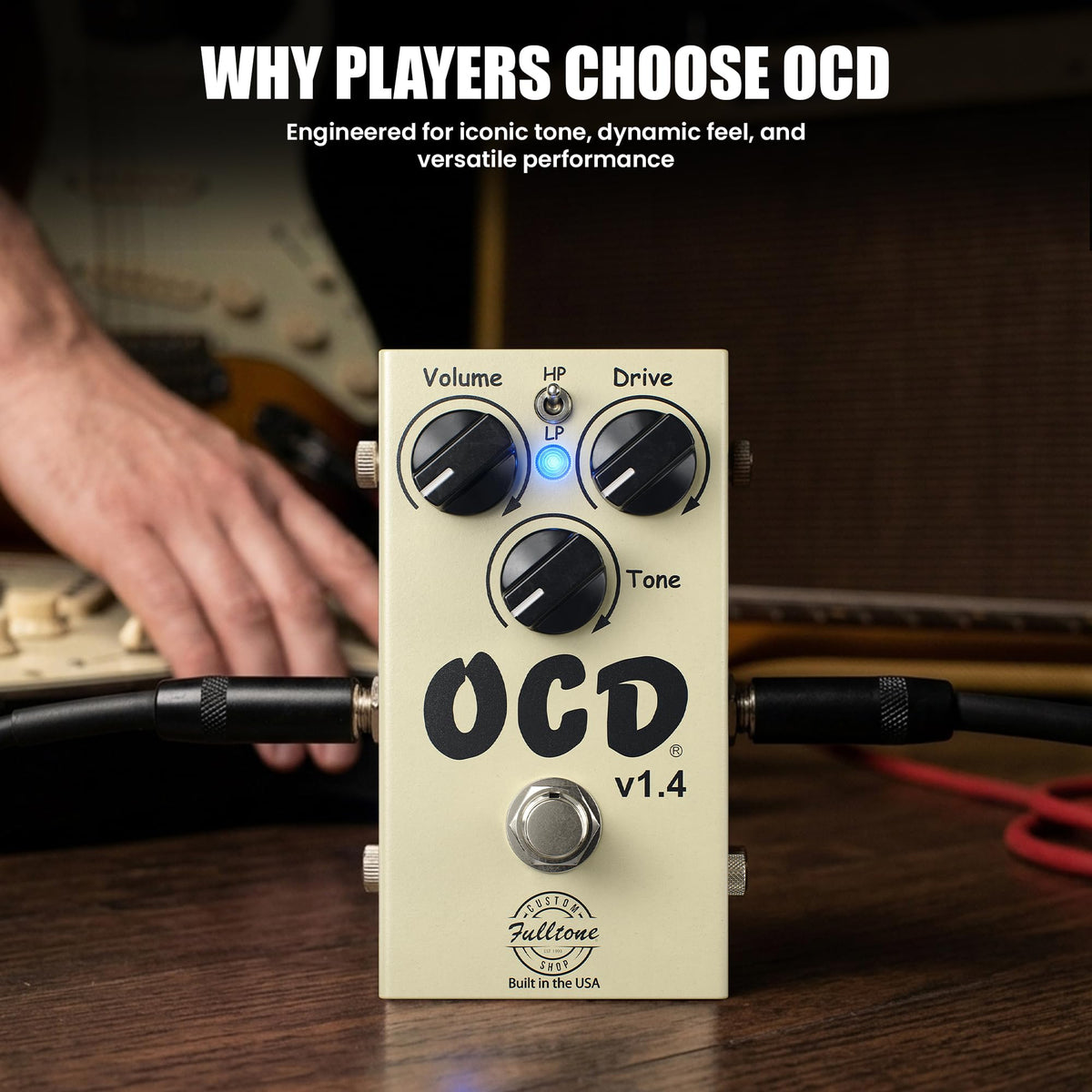 Fulltone OCD v1.4 Guitar Overdrive Pedal alternate product view 8 — Slide 8 of 8