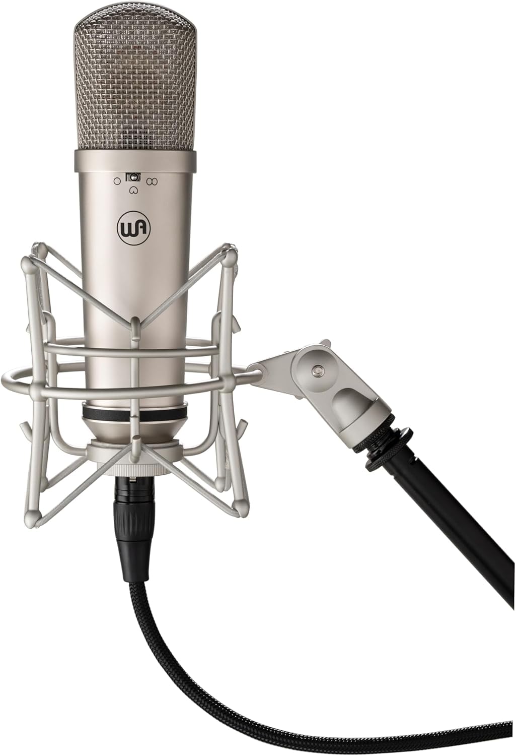 Warm Audio WA-87jr Large-Diaphragm Condenser Microphone with Shockmount, Nickel alternate product view 6 — Slide 6 of 7