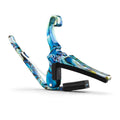 Kyser Musical Products Quick-Change Guitar Capo, KG6ABA, Abalone - For 6-String Acoustic Guitars, Made in USA, Quality, Strong, Lightweight, Quick & Easy Key Changes, Innovative, Perfect Fit