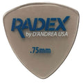 D'andrea Radex RDX 346 shape Guitar Picks Long Lasting (RDX346 .75mm)