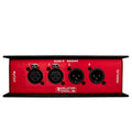 Sound Tools CAT Box MX - Male XLR Stage Box with Analog Audio Over Shielded CAT Cable. Send 4 Channels of Audio, DMX, Clear-Com or AES.