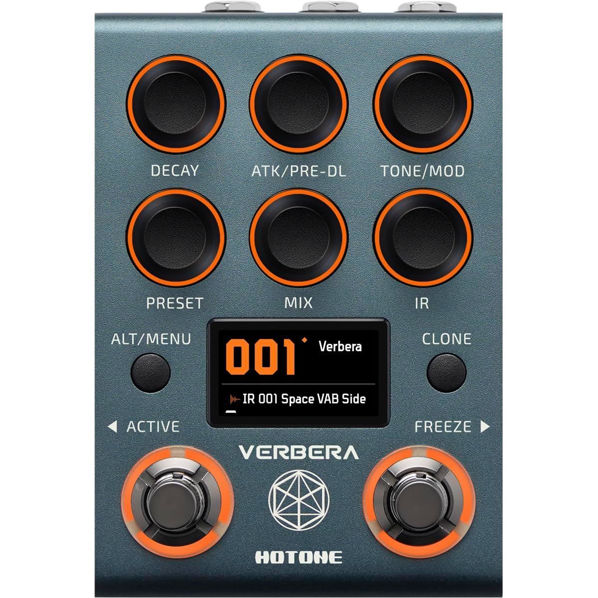 Hotone Verbera NC-200 Convolution Reverb Effects Processor (power supply included) — Slide 1 of 6