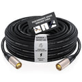 SuperCAT 7 Shielded EtherCON Cable (200 feet, Black) - Flexible Polyurethane Jacket, Neutrik Connectors, 10Gbps Speed, CAT7 Standard