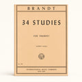 Brandt 34 Studies for Trumpet sheet music cover
