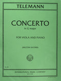 Concerto in G Major Viola and Piano