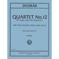 Dvorak, Antonin String Quartet No.12 in F Major Op. 96 American Two Violins, Viola & Cello Paganini