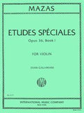 Etudes Speciales Op. 36 for Violin