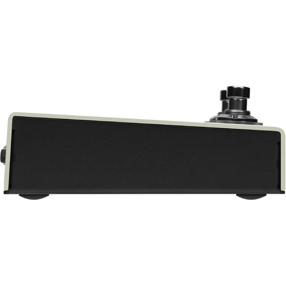 Hotone Ampero Mini MP50VN effects processor — right-side view showing the black side panel — Slide 8 of 9