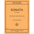 Eccles Henry Sonata in g minor - Double Bass and Piano - edited by Fred Zimmermann - International