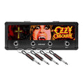 P Pluginz Jack Rack wall mounting Key Hanger. Includes 4 Guitar Plug Keychains and wall mounting Hardware. (Ozzy Osbourne)