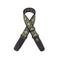 Lock-It Straps Retro Vintage Series jacquard Strap with Locking Ends - Emerald Isle