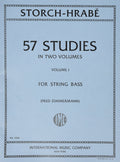 Storch / Hrabe - 57 Studies Volume 1 For Bass Published by International Music Company