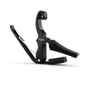 Kyser Musical Products Drop D Partial Guitar Capo, KGDBA, Black - Five String Capos, Drop D Tuning, Made in USA, Quality, Strong, Lightweight, Quick & Easy Key Changes, Innovative, Perfect Fit