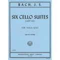 Bach, J.S. - 6 Cello Suites, BWV 1007-1012 - Viola solo - by Milton Katims - International