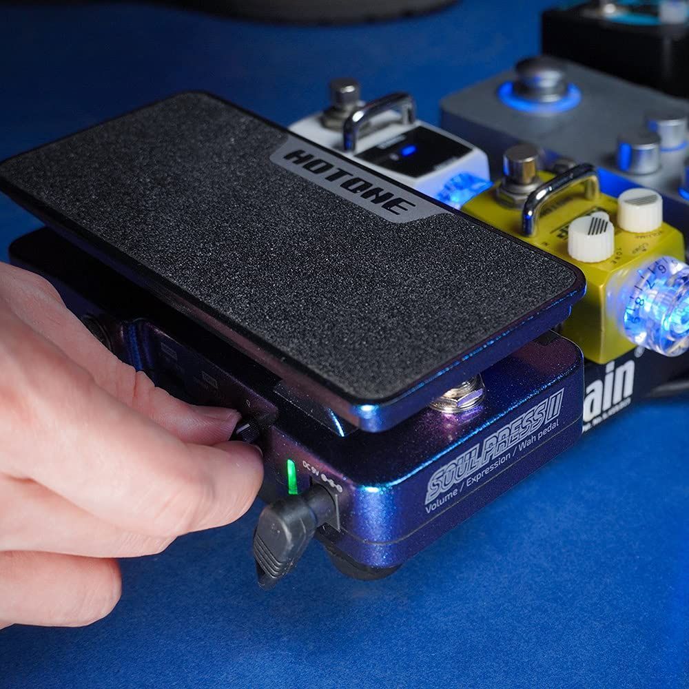 Hotone Wah Active Volume Passive Expression Guitar Effects Pedal Switchable Soul Press II 4 in 1 with Visible Guitar Effects Pedal — Slide 7 of 7