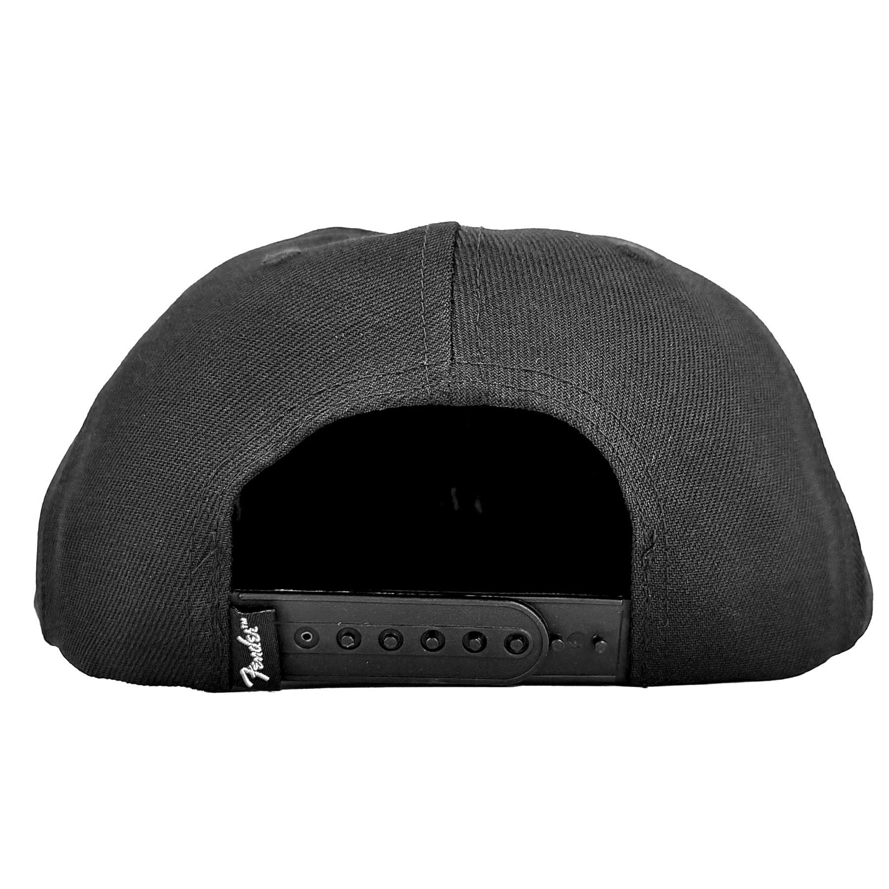 P Pluginz Black Flat Bill Hat — Slide 4 of 8