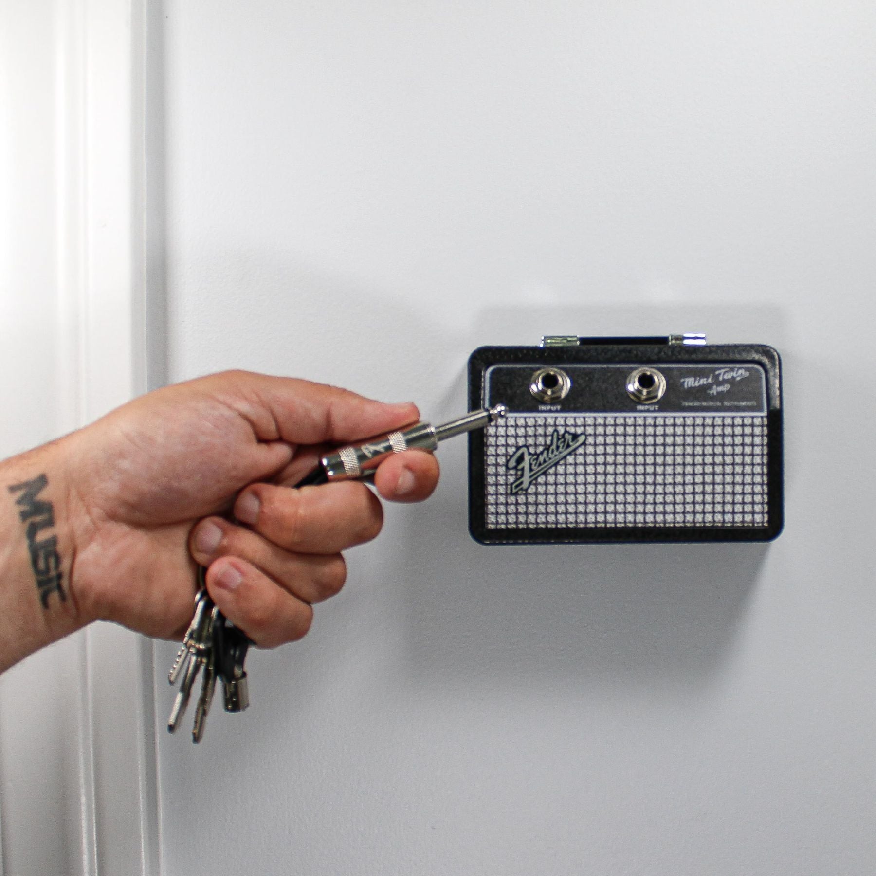 Fender Mini Jack Rack Keychain Holder — Slide 2 of 9