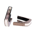 Thalia Guitar Capo - Deluxe Series (New Model with (2) Universal OctaveTouch Fret Pads) Black Chrome - Pearl Mandala