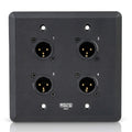 Sound Tools Wall CAT MX-B (Male, Black) - Audio Over Shielded CAT Cable. Capable of Sending Analog Audio, DMX, Clear-Com and AES.
