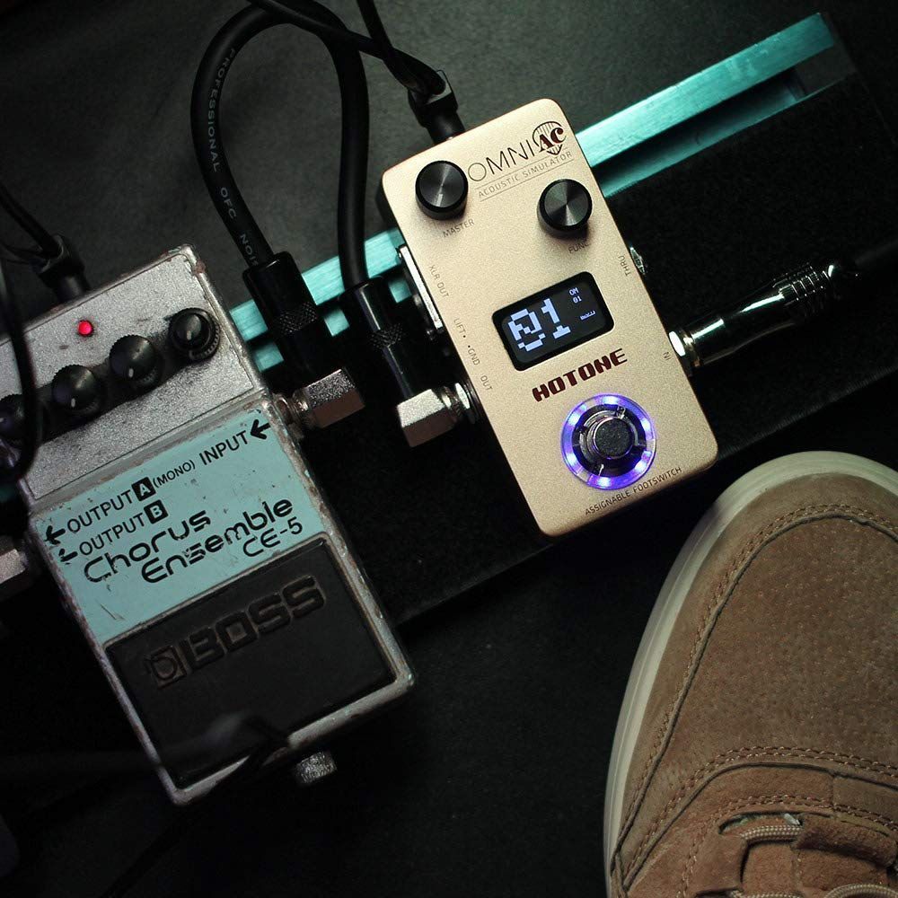 Hotone Omni AC Simulation Guitar Bass Effects Pedal — Slide 7 of 8