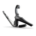 Kyser Quick-Change Guitar Capo for 6-string acoustic guitars, Black Chrome, KG6BCA