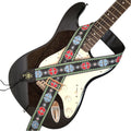 D'Andrea Ace Vintage Reissue guitar strap in Crossroads design