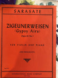 Sarasate, Pablo - Zigeunerweisen Op. 20, No. 1, for Violin and Piano