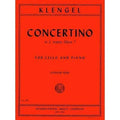 Concertino in C Major, op. 7 for cello and piano; Julius Klengel (International Music) [Paperback]