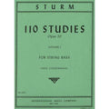 Sturm - 110 Studies Op. 20. For Bass. Edited by Fred Zimmermann. Published by International Music