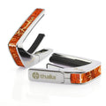 Thalia Fender Officially Licensed Capo - Tortoise with Gold Hot Stamp Spaghetti Logo