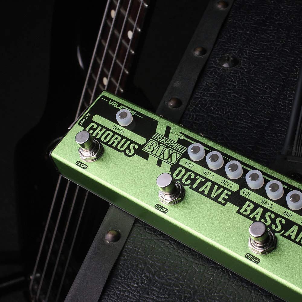 VALETON Dapper Bass DI Preamp Stage Session Gigging Gear Multi-Effects Pedal — Slide 7 of 7