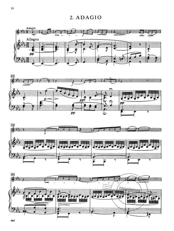Bruch, Max - Concerto No 1 in g minor Op. 26 for Violin and Piano - by Francescatti - International — Slide 3 of 4