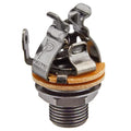 Pure Tone Multi-Contact 1/4 inch Mono Output Jack | Black Nickel | Dual Tension Grounds & Dual Positive Tips for Optimal Signal, Tone & Lowest Possible Noise