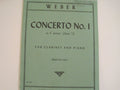 Concerto No. 1 in F Minor, Opus 73 for Clarinet and Piano