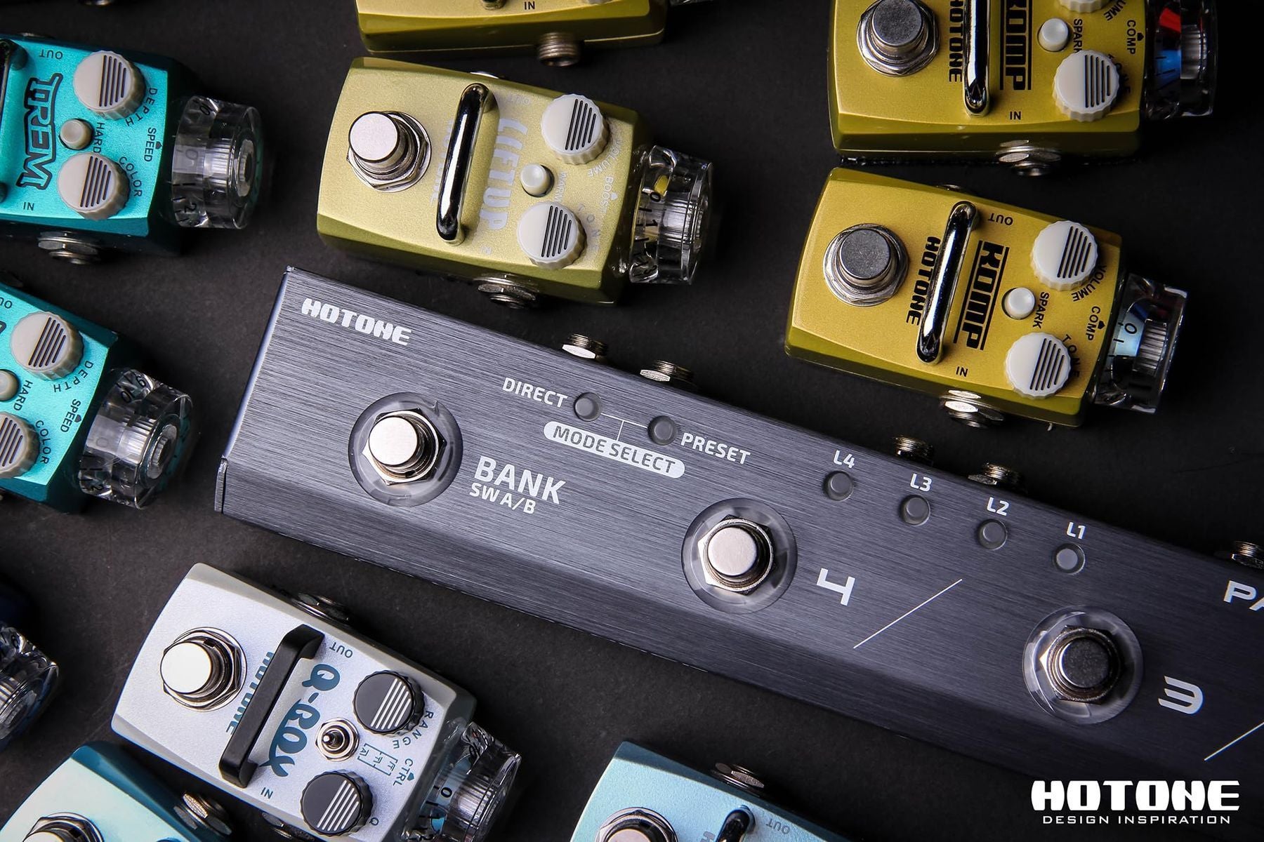 Hotone Patch Kommander 4-Channel Programmable Effects Loop Switcher — Slide 5 of 5