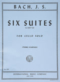 Bach, JS - 6 Cello Suites BWV 1007 for Cello - Arranged by Fournier - International Edition