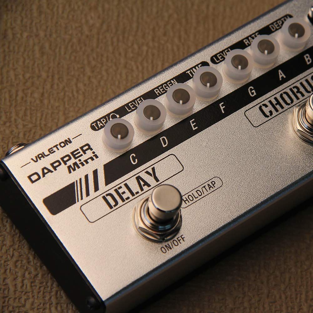Valeton Dapper Mini Stage Session Gigging Gear Overdrive Distortion Chorus Delay Guitar Multi-Effects Pedal — Slide 6 of 6