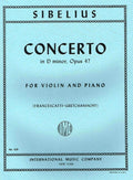 Concerto in D Minor, Opus 47 [Violin/Piano format]