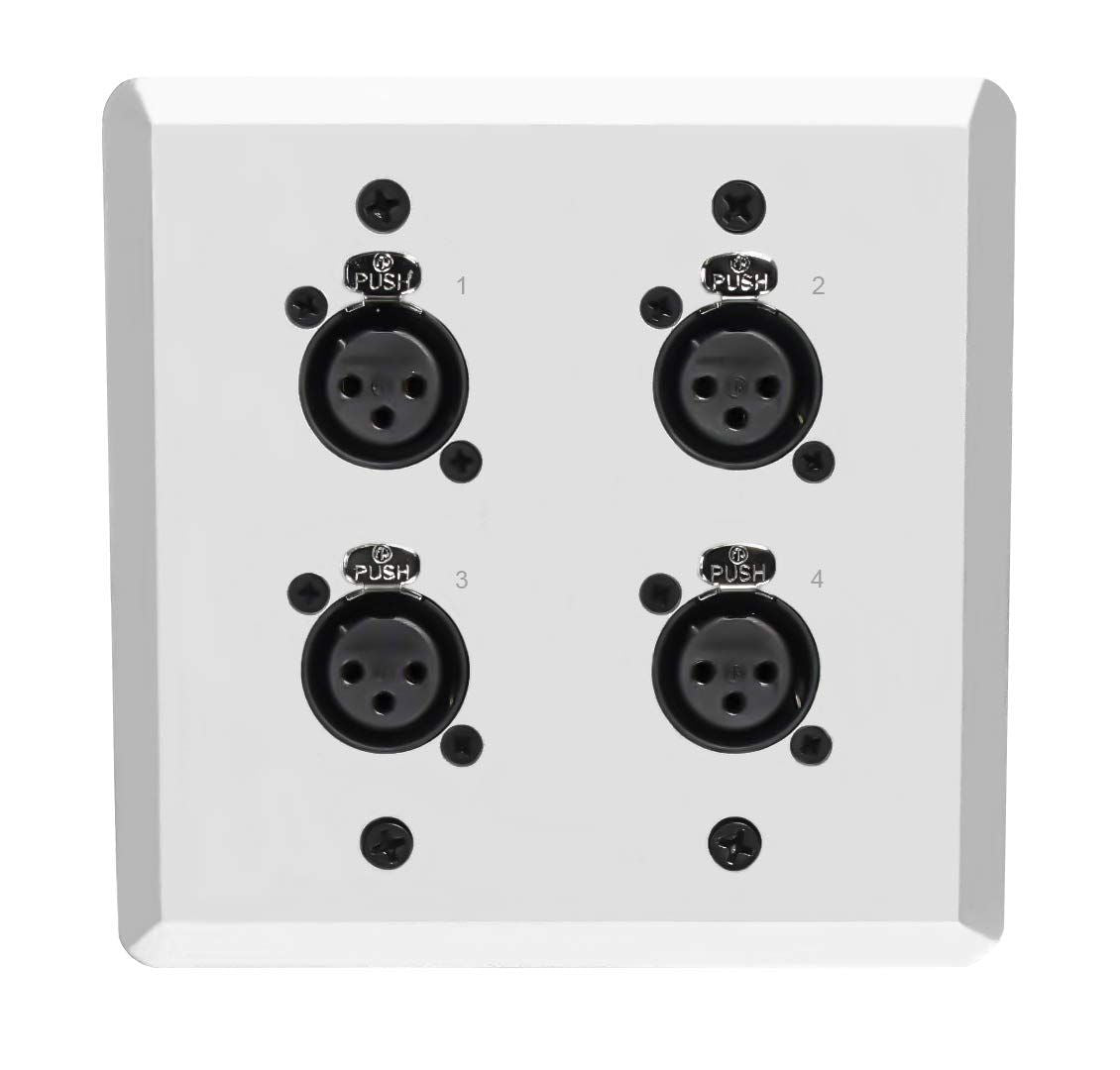 Sound Tools Wall CAT FX-S (Female, Silver) - Audio Over Shielded CAT Cable. Capable of Sending Analog Audio, DMX, Clear-Com and AES. — Slide 1 of 5