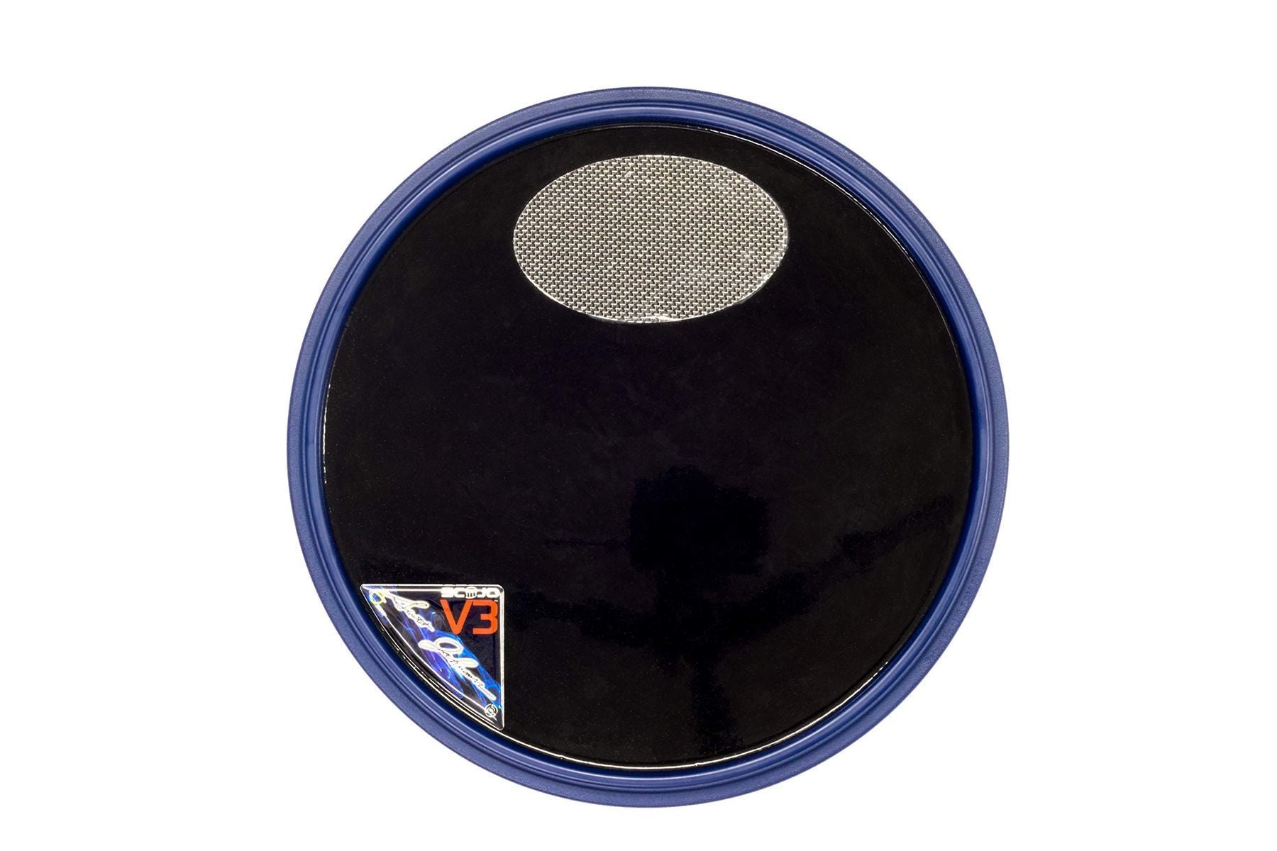 Offworld Percussion Invader V3 Scott Johnson System Blue Practice Pad with Rim — Slide 1 of 5