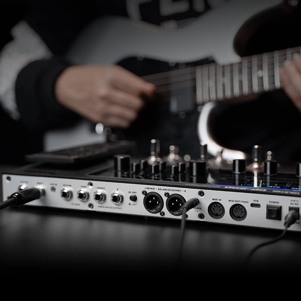 VALETON GP-200 Multi-Effects Guitar/Bass Pedal with Expression, FX Loop, MIDI, Amp Modeling, IR Cab Simulation, Stereo, USB Interface — Slide 7 of 7