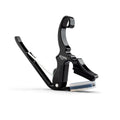 Kyser Musical Products Short-Cut Partial Guitar Capo, KG3BA, Black - Three String Capos, DADGAD Tuning, Made in USA, Quality, Strong, Lightweight, Quick & Easy Key Changes, Innovative, Perfect Fit