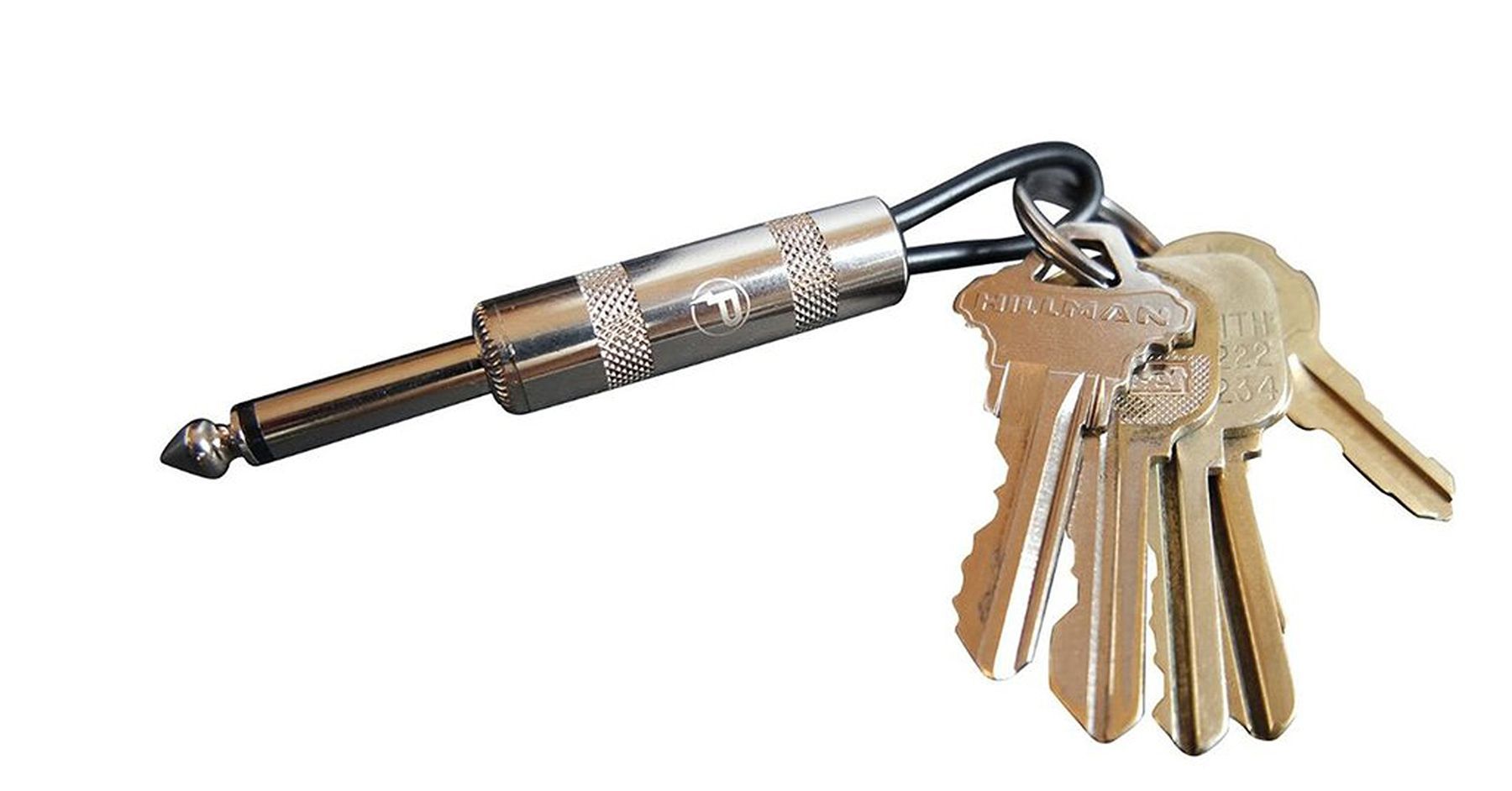 Pluginz 1/4" Input Jack Keychain for Jack Rack models — Slide 2 of 3