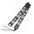 Ace Vintage Reissue Straps by D’Andrea USA - Peace-Dove (Black)