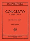 Tchaikovsky: Concerto in D Major, Op. 35, for Violin and Piano