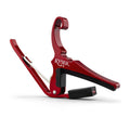 Kyser Quick-Change Guitar Capo for 6-string acoustic guitars, Ruby Red, KG6RA